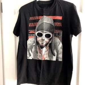 Kurt Cobain Graphic T-shirt